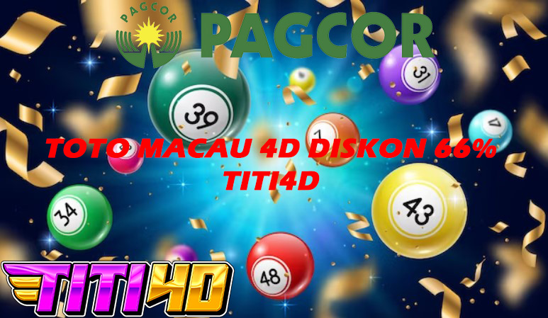 Toto Macau 4D Diskon 66% TITI4D